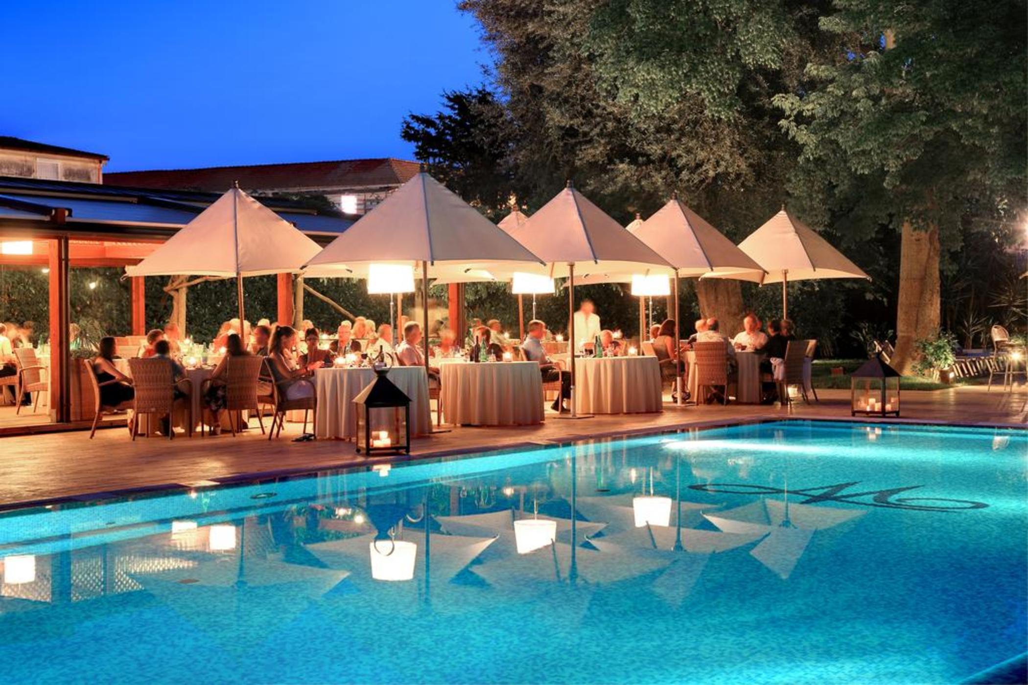 Hotel Mediterraneo Sant'Agnello Restaurang bild